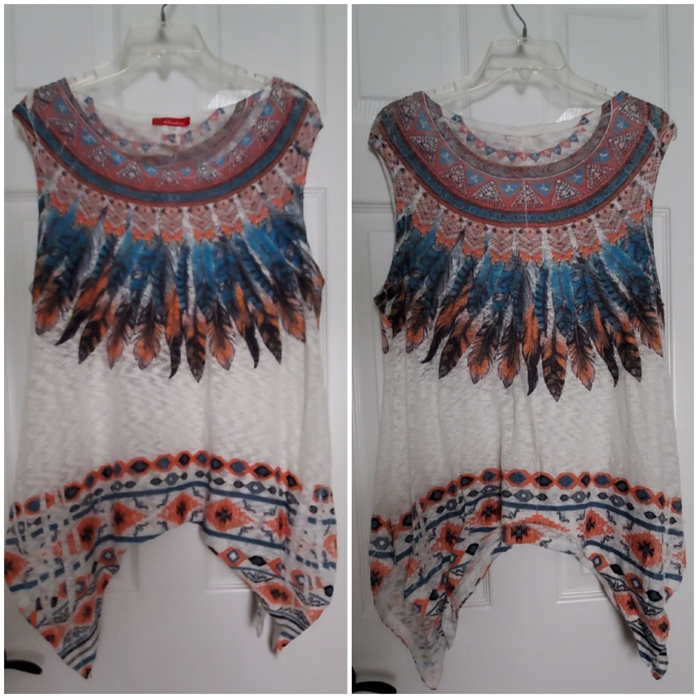 NWOT Feather Tank